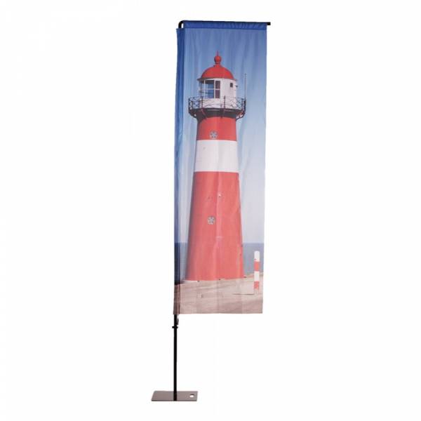 Grafika do Beach Flag Alu Square 60 x 155 cm - ECO