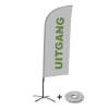 Beach Flag Alu Wind Set 310 With Water Tank Design Exit - 3