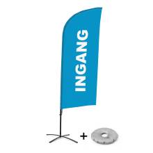 Flaga plażowa Alu Wind - motyw Wejście