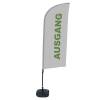 Beach Flag Alu Wind Set 310 With Water Tank Design Exit - 4