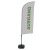 Flaga plażowa Alu Wind - motyw Wyjście - 7