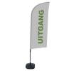 Flaga plażowa Alu Wind - motyw Wyjście - 9