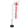 Beach Flag Alu Wind Set 310 With Water Tank Design First Aid - 1