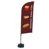 Beach Flag Alu Wind Set 310 With Water Tank Design Snacks - 5