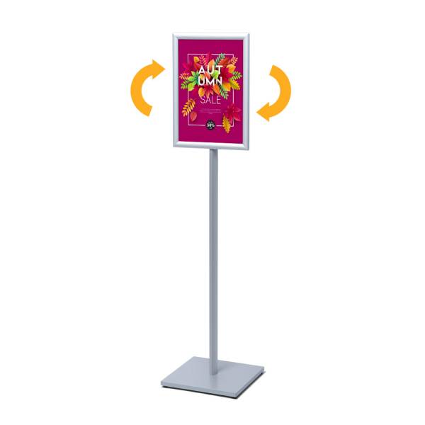 Stojak plakatowy Catching Pole A3 narożnik ostry