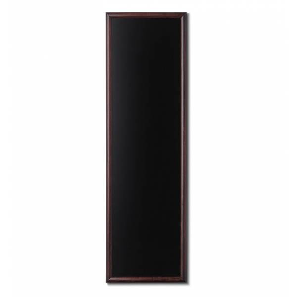 Tablica kredowa w ramie z drewna 56x170 cm ciemny brąz