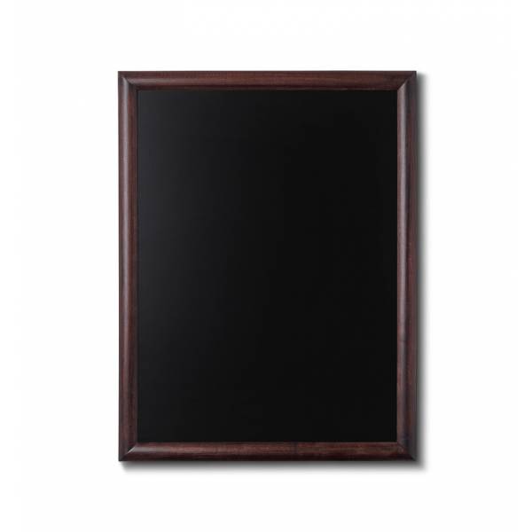 Tablica kredowa w ramie z drewna 60x80 cm ciemny brąz