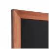 Drewniana tablica 56x170 cm, ciemny brąz - 35