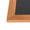 Tablica kredowa w ramie z drewna Premium - 28