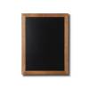 Tablica kredowa w ramie z drewna Premium - 17