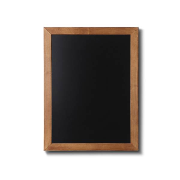 Tablica kredowa w ramie z drewna 50x60 cm jasny brąz