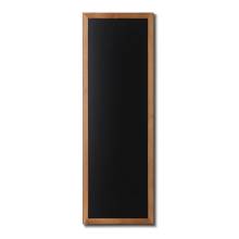 Tablica kredowa w ramie z drewna 56x150 cm jasny brąz