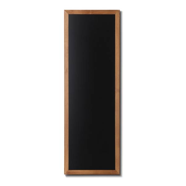 Tablica kredowa w ramie z drewna 56x150 cm jasny brąz