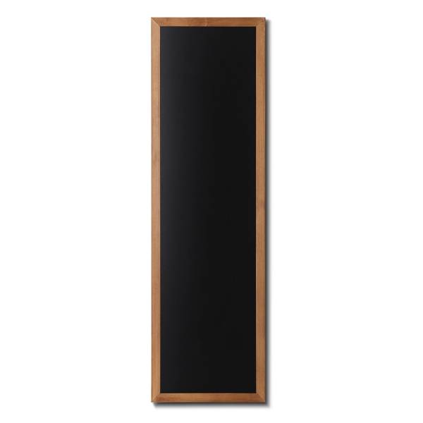 Tablica kredowa w ramie z drewna 56x170 cm jasny brąz