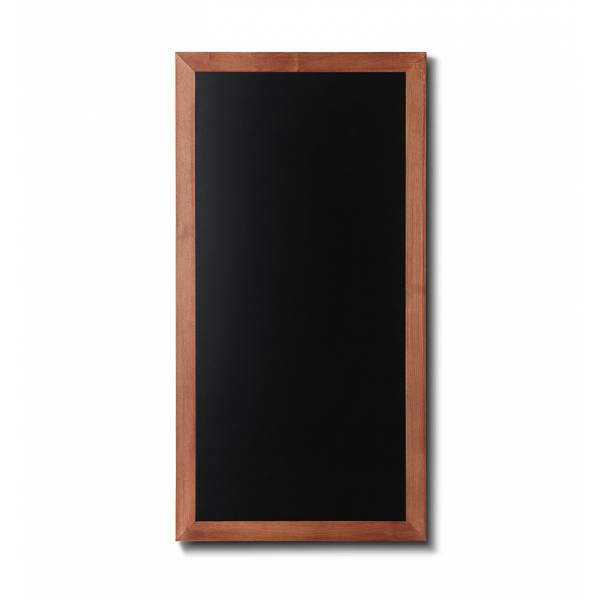 Tablica kredowa w ramie z drewna 56x100 cm jasny brąz