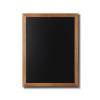 Tablica kredowa w ramie z drewna Premium - 22