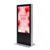Smukły totem z monitorem 43" - czarny - 9