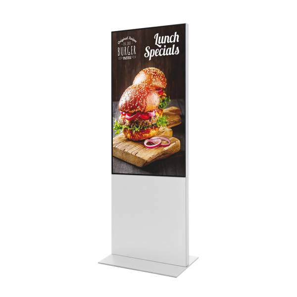 Smart Line Digital Totem z monitorem Samsung 55", biały