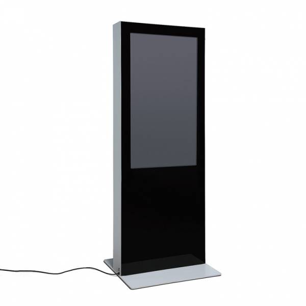 Cyfrowy totem dwustronny z monitorem 55"