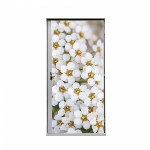 Znacznik na drzwi 80 cm Spirea z białego kwiatu