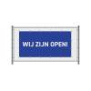 Baner Ogrodzeniowy 300 x 140 cm Otwarty Holenderski Czerwony - 5