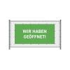 Baner Ogrodzeniowy 300 x 140 cm Otwarty Holenderski Czerwony - 9