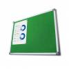 Tablica informacyjna filcowa tekstylna 90x120 cm Zielona - 1