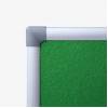 Tablica informacyjna filcowa tekstylna 90x120 cm Zielona - 5