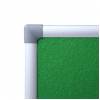 Tablica informacyjna filcowa tekstylna 90x120 cm Zielona - 9