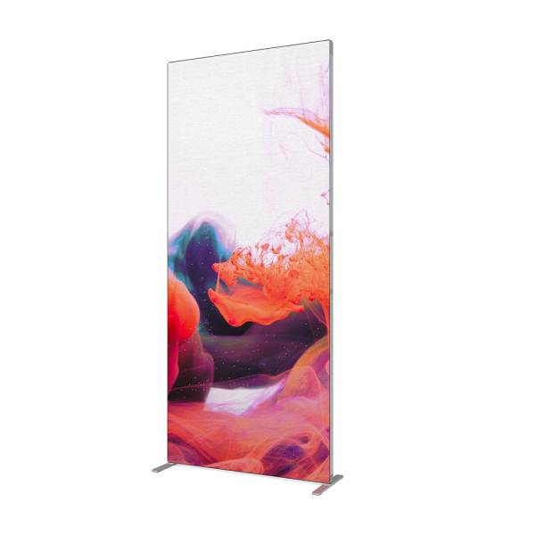 Ścianka FlexFrame 100 x 230 cm Srebro (incl. Extension Set 30 cm)