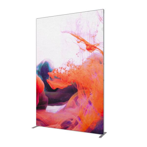 Ścianka FlexFrame 150 x 230 cm Srebro (incl. Extension Set 30 cm)