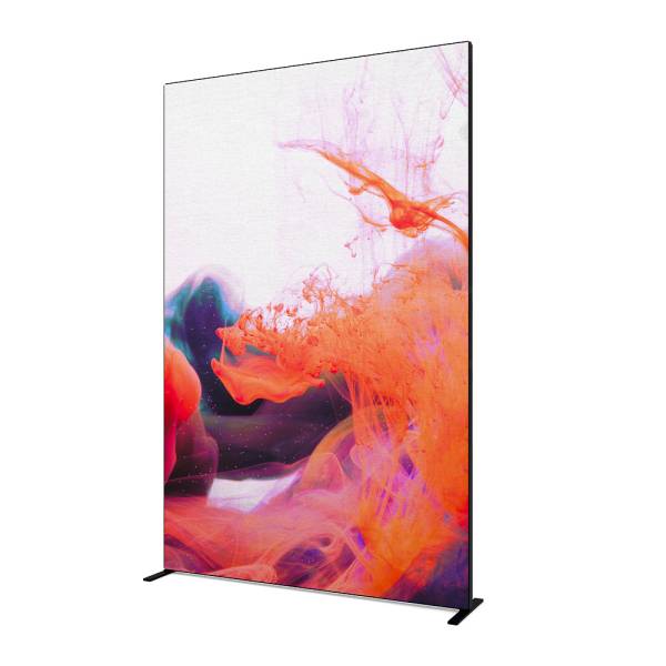 Ścianka FlexFrame 150 x 230 cm Czarny (incl. Extension Set 30 cm)