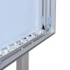 Info Pole z podświetlaną ramą tekstylną 70x100 cm LED - 10