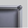 Zatrzaskowa rama plakatowa OWZ A1 narożnik ostry aluminiowy profil 20mm - 91