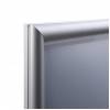 Zatrzaskowa rama plakatowa OWZ 50x70 cm narożnik ostry aluminiowy profil 20 mm - 62