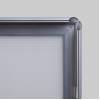 Zatrzaskowa rama plakatowa OWZ 50x70 cm narożnik zaokrąglony aluminiowy profil 20 mm - 68