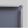 Zatrzaskowa rama plakatowa OWZ A3 narożnik ostry aluminiowy profil 32 mm - 138