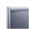 Zatrzaskowa rama plakatowa OWZ 50x70 cm narożnik ostry aluminiowy profil 20 mm - 63