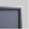 Zatrzaskowa rama plakatowa OWZ 50x70 cm narożnik ostry aluminiowy profil 32 mm - 62