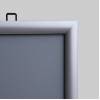 Plakatowa rama zatrzaskowa OWZ A0 narożnik ostry aluminiowy profil 25 mm w kolorze złotym - 89