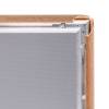 Zatrzaskowa rama plakatowa OWZ 70x100 cm narożnik ostry aluminiowy profil 32 mm - 39