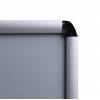 Zatrzaskowa rama plakatowa OWZ 50x70 cm narożnik zaokrąglony aluminiowy profil 32 mm - 22