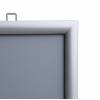 Plakatowa rama zatrzaskowa OWZ 50x70 cm narożnik zaokrąglony aluminiowy profil 25 mm - 20