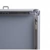 Plakatowa rama zatrzaskowa OWZ 50x70 cm narożnik zaokrąglony aluminiowy profil 25 mm - 36