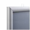 Plakatowa rama zatrzaskowa OWZ 50x70 cm narożnik zaokrąglony aluminiowy profil 25 mm - 50
