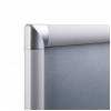 Plakatowa rama zatrzaskowa OWZ 50x70 cm narożnik zaokrąglony aluminiowy profil 25 mm - 55