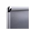 Zatrzaskowa rama plakatowa OWZ A2 narożnik ostry aluminiowy profil 20 mm - 78