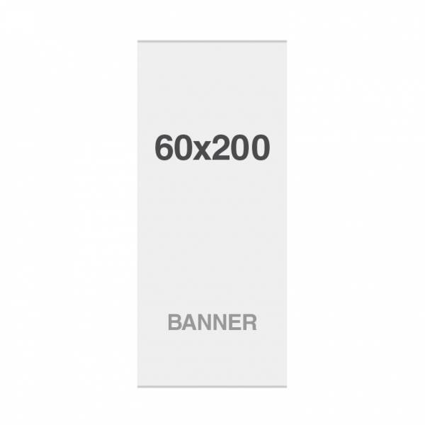 Premium banner No Curl 220g / m2, 600x2000mm, z taśmą magnetyczną