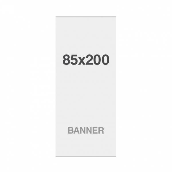 Premium banner No Curl 220g / m2, 850x2000mm, z taśmą magnetyczną