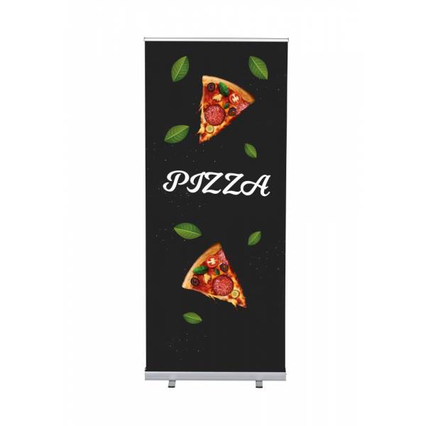 Roll-Banner Budget 85 cm z motywem Pizza